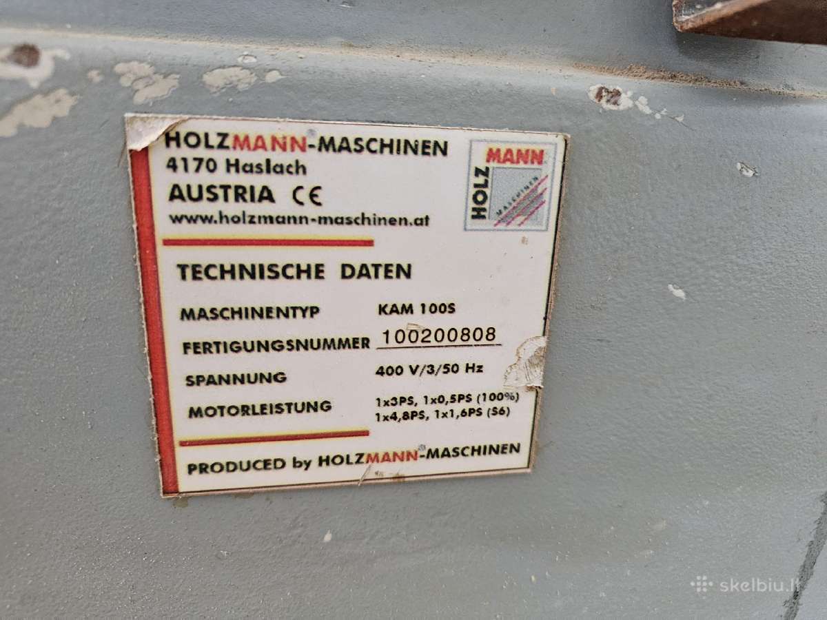 Daugiašpindelinės gręžimo staklės Holzmann Db 21 - nuotraukos Nr. 7