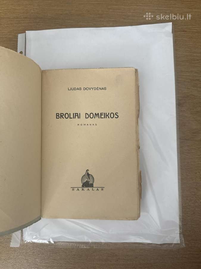 Broliai Domeikos 1936 m. - nuotraukos Nr. 2