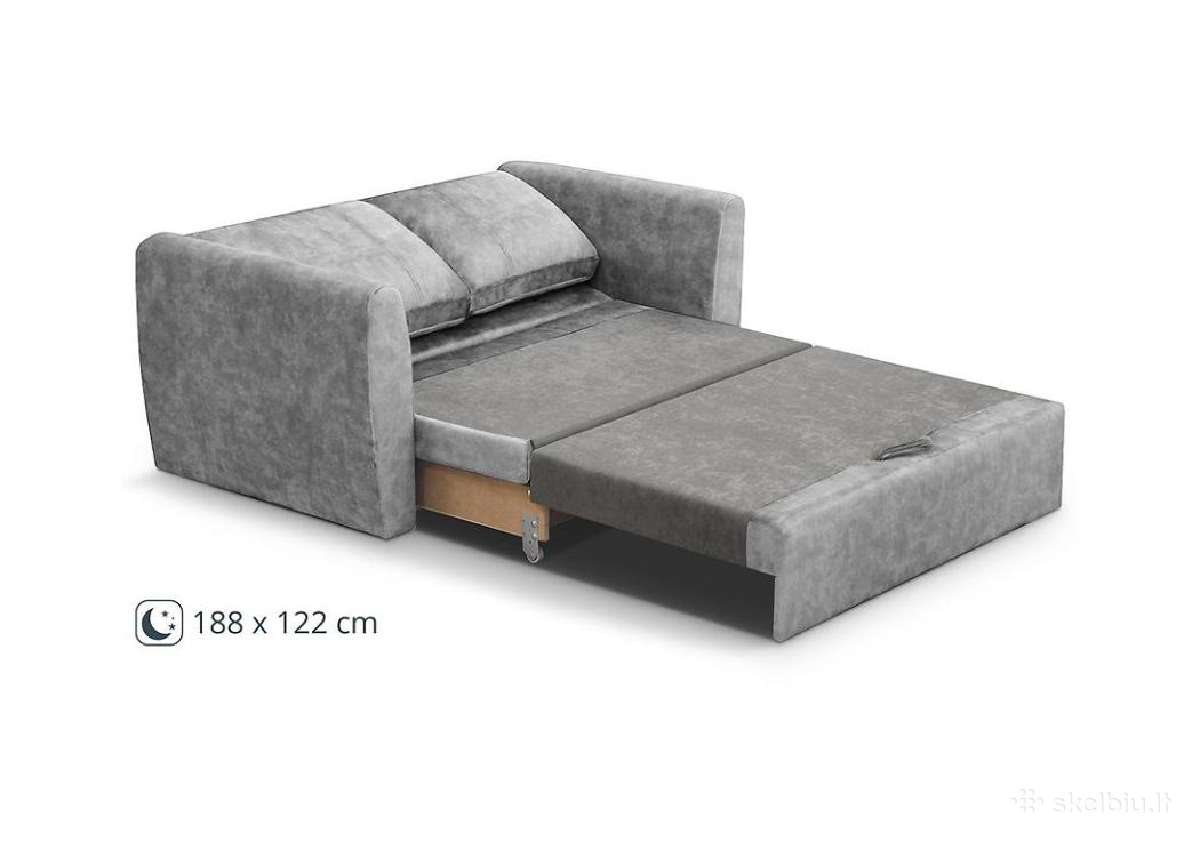 Miegama sofa/sofa-lova „Belta lux" 150cm su dėže p - nuotraukos Nr. 5