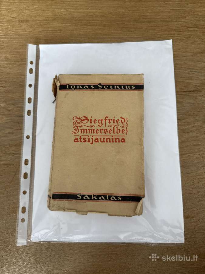Siegfried Immerselbe atsijaunina 1934 m.