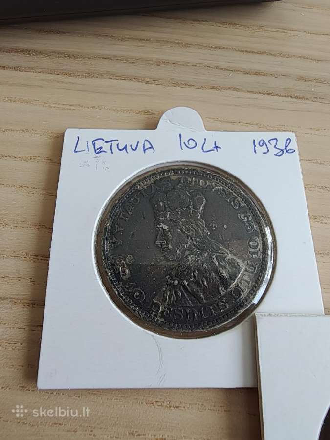 Lietuva 10 litų 1936 Vytautas