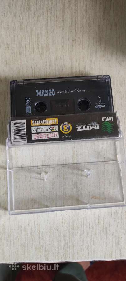 Audio kasete Mango Amzinai tavo - nuotraukos Nr. 2