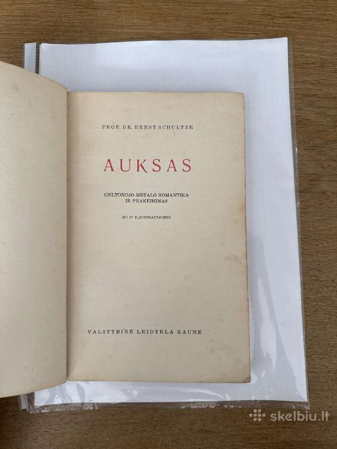 Auksas. Knyga apie auksą 1943 m. - nuotraukos Nr. 3