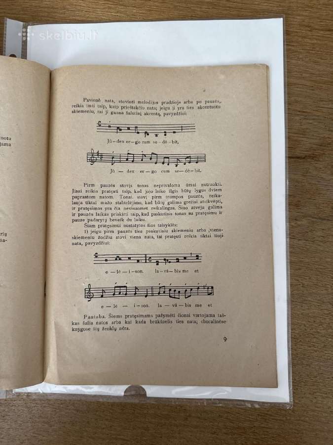 Gregorijoniško choralo rašyba ir jo ritmas 1926 m. - nuotraukos Nr. 4