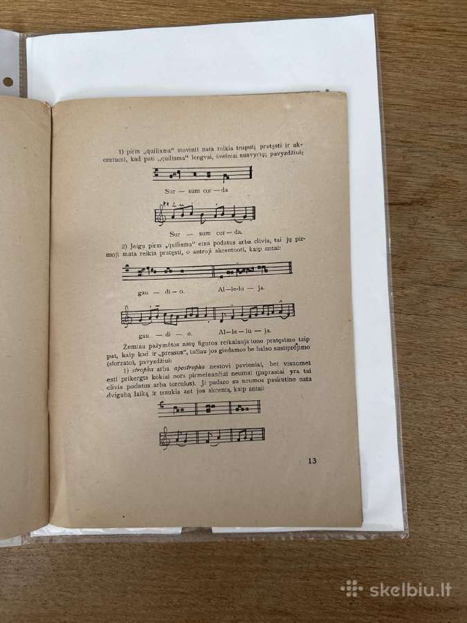 Gregorijoniško choralo rašyba ir jo ritmas 1926 m. - nuotraukos Nr. 5