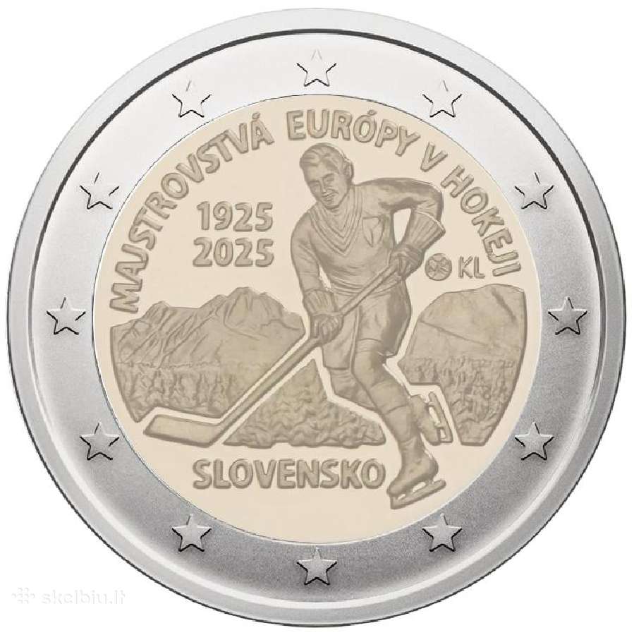 Slovakija 2 eurai, 2025 Pirmojo tarptautinio sport