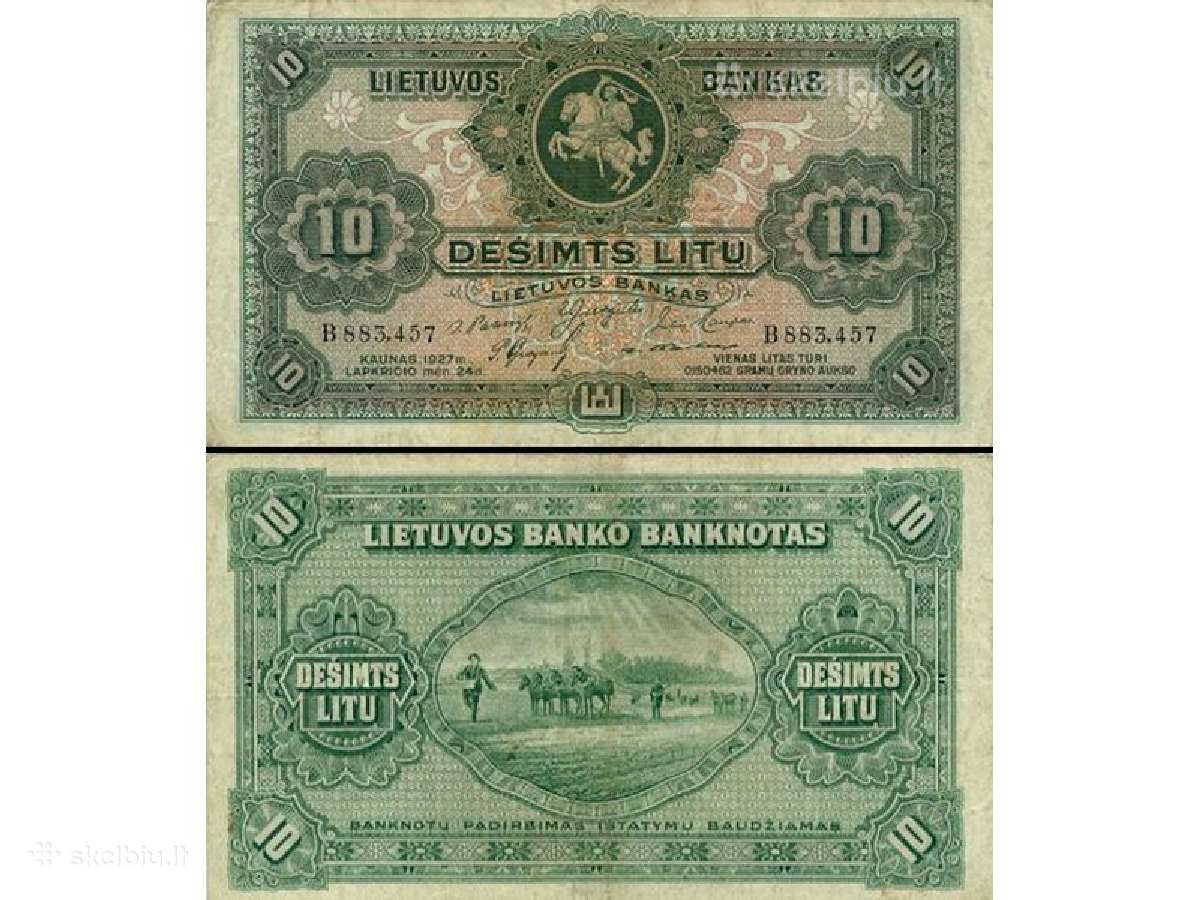 Brangiai Perku Visus Lietuvos Banknotus - nuotraukos Nr. 2