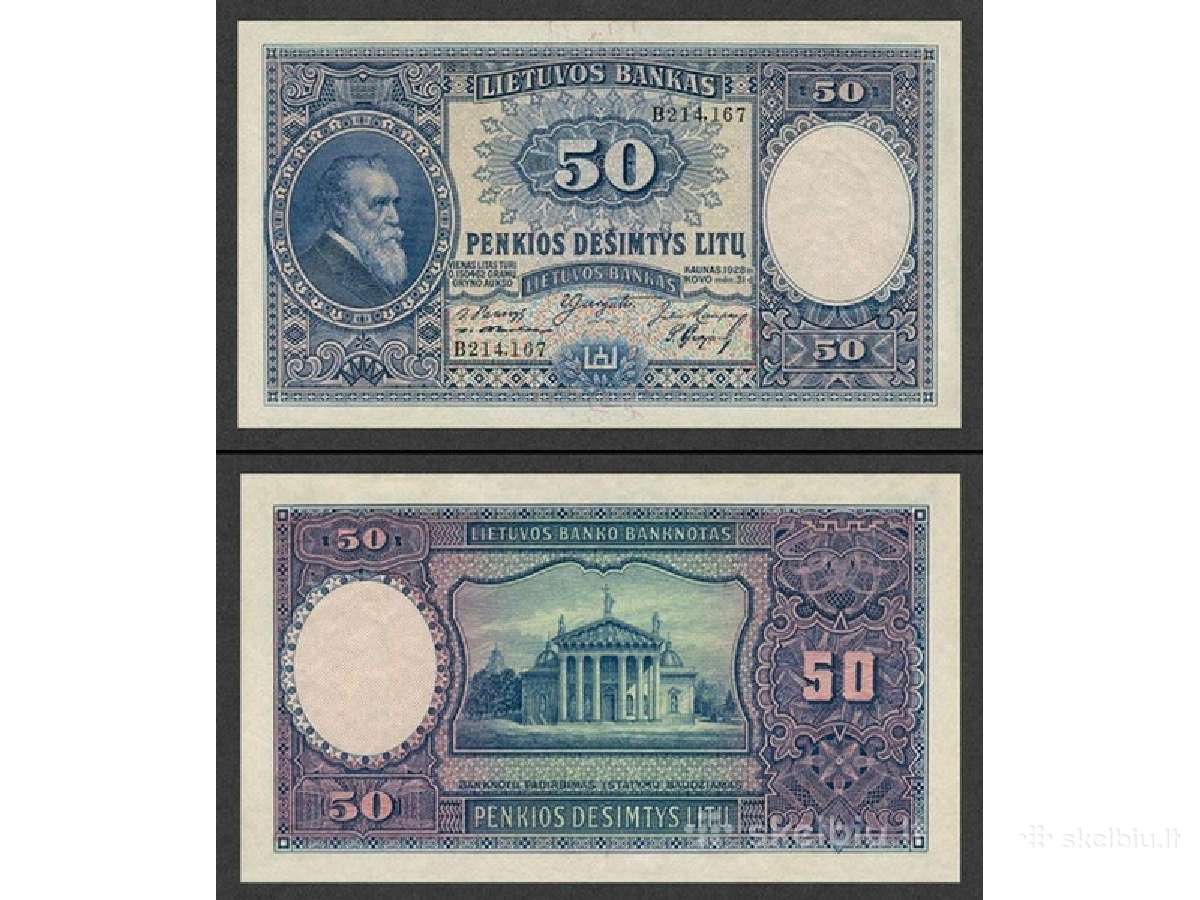Brangiai Perku Visus Lietuvos Banknotus - nuotraukos Nr. 4