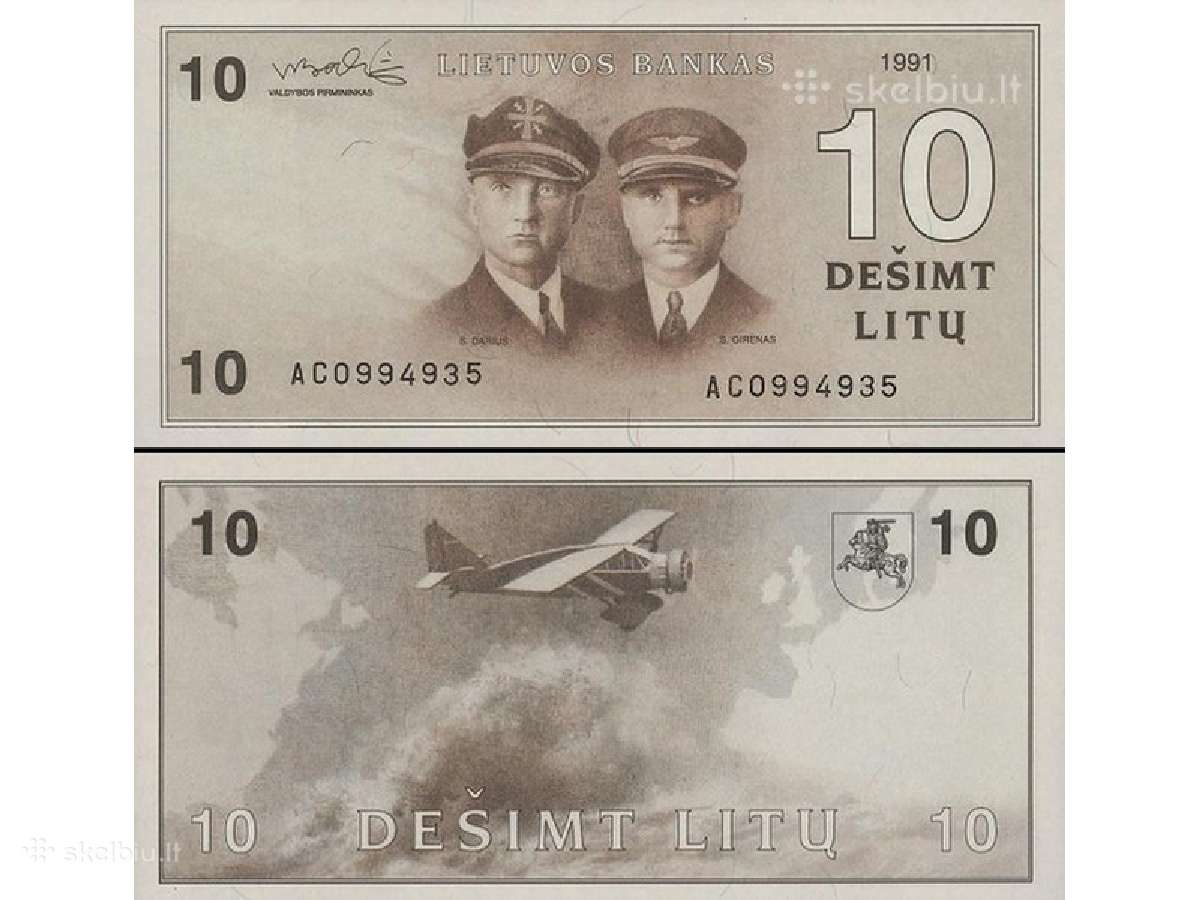 Brangiai Perku Visus Lietuvos Banknotus - nuotraukos Nr. 5