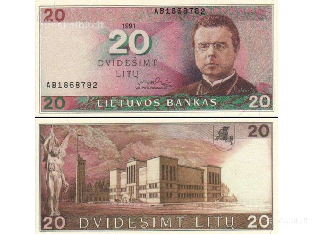 Brangiai Perku Visus Lietuvos Banknotus - nuotraukos Nr. 7