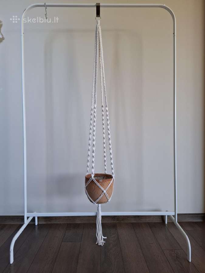 Macrame gėlių laikikliai - nuotraukos Nr. 8
