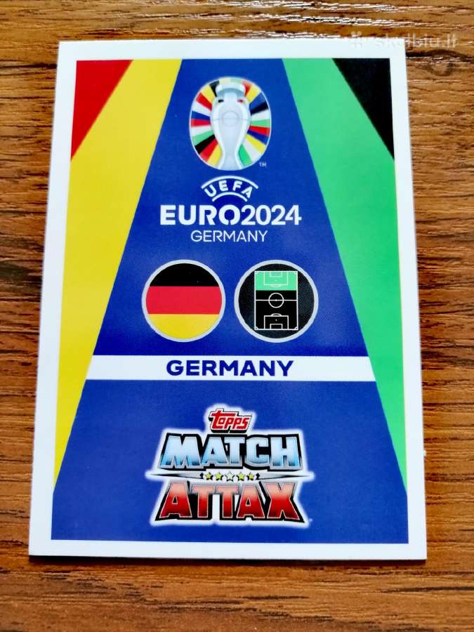 Topps Match Attax Euro 2024 futbolo kortelės - nuotraukos Nr. 2