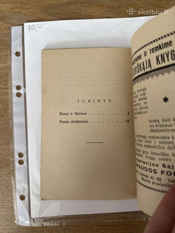 Rimai ir nerimai. Ponas direktorius 1933 m. - nuotraukos Nr. 6