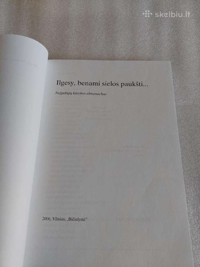 Ilgesy,benami sielos paukšti. - nuotraukos Nr. 2