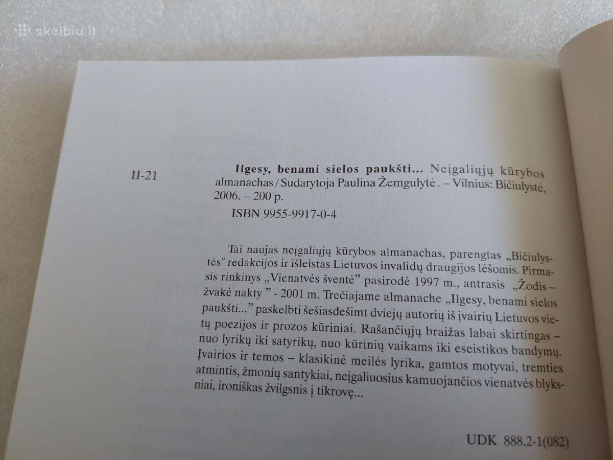 Ilgesy,benami sielos paukšti. - nuotraukos Nr. 6