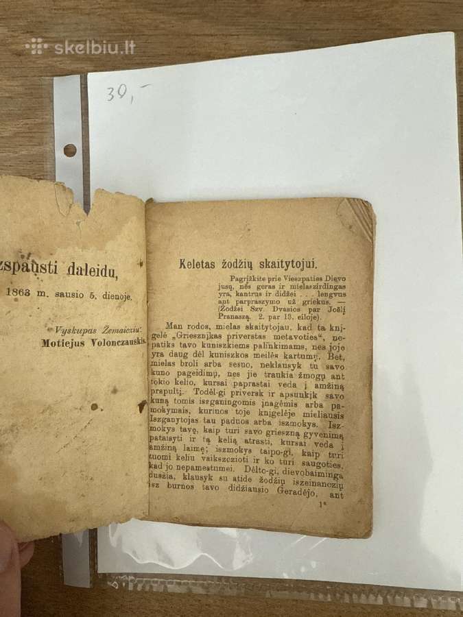 Grieszninkas priverstas metavoties 1905 m. - nuotraukos Nr. 2