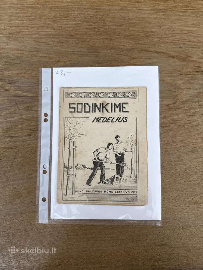 Sodinkime medelius 1933 m