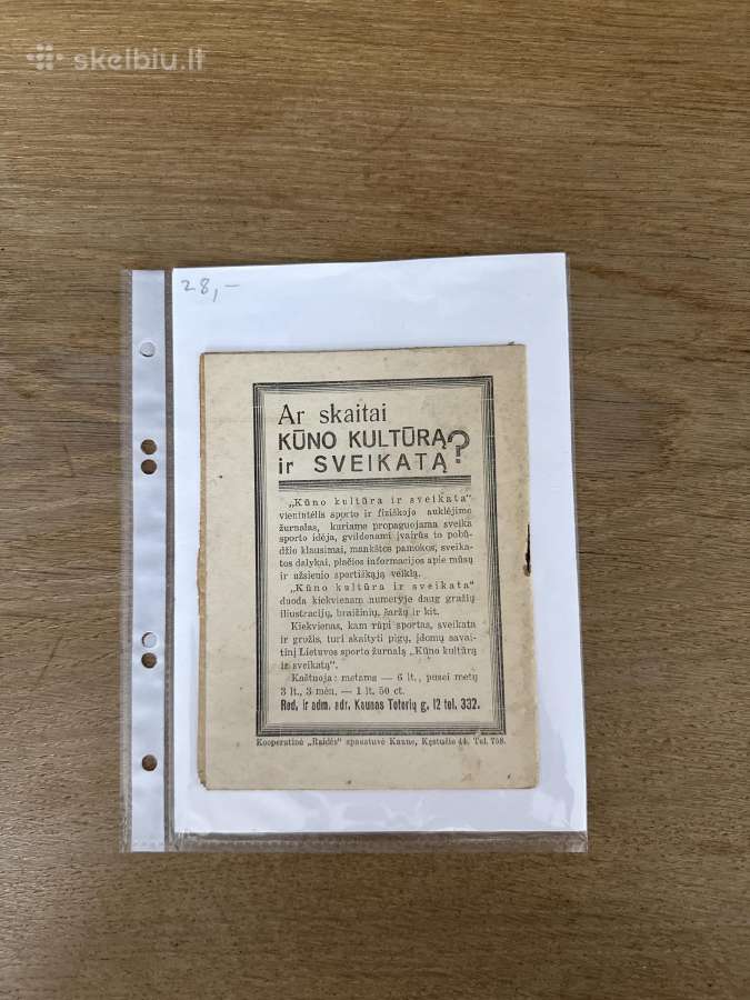 Sodinkime medelius 1933 m - nuotraukos Nr. 7