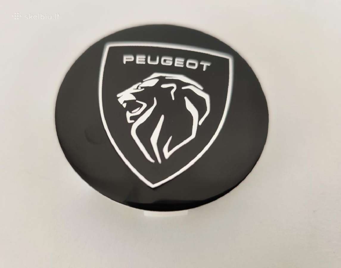 Peugeot ratlankių dangteliai 60mm 4vnt -12€ nauji - nuotraukos Nr. 5
