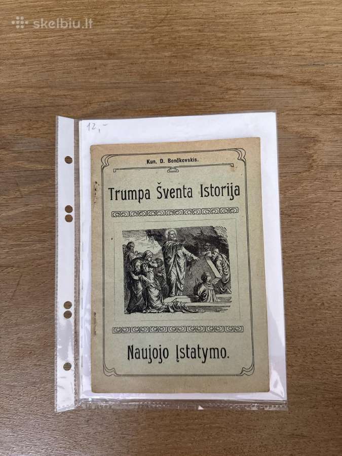 Trumpa šventa istorija Naujo įstatymo. 1916m.