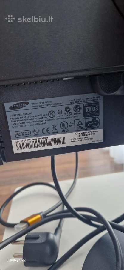 Samsung monitorius - nuotraukos Nr. 3