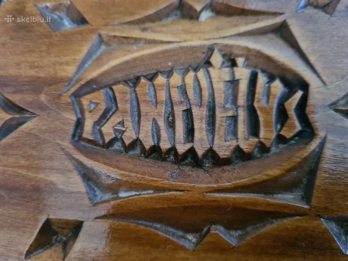 Vintažinė medinė dėžutė Panevėžys - nuotraukos Nr. 3