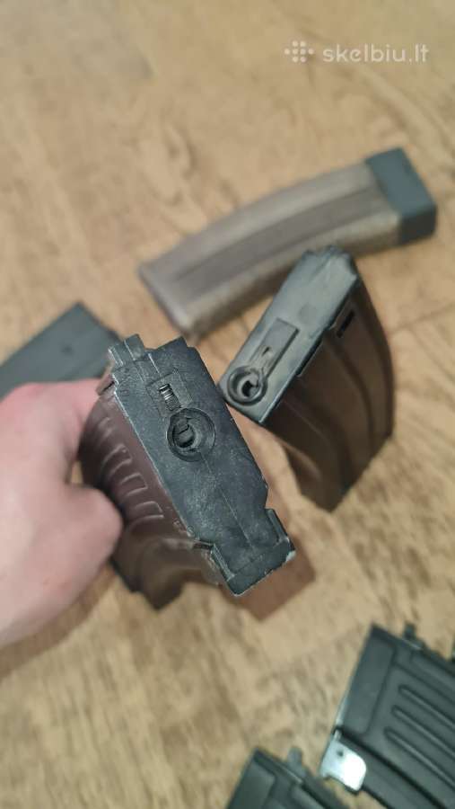 Ak 47 dėtuvės airsoft plius užpildymo dėtuvės - nuotraukos Nr. 3
