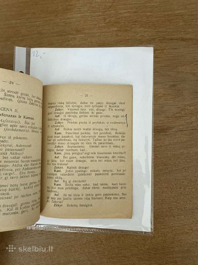 Sūnus vėjavaikis. Šešių veiksmų drama. 1929 m. - nuotraukos Nr. 6