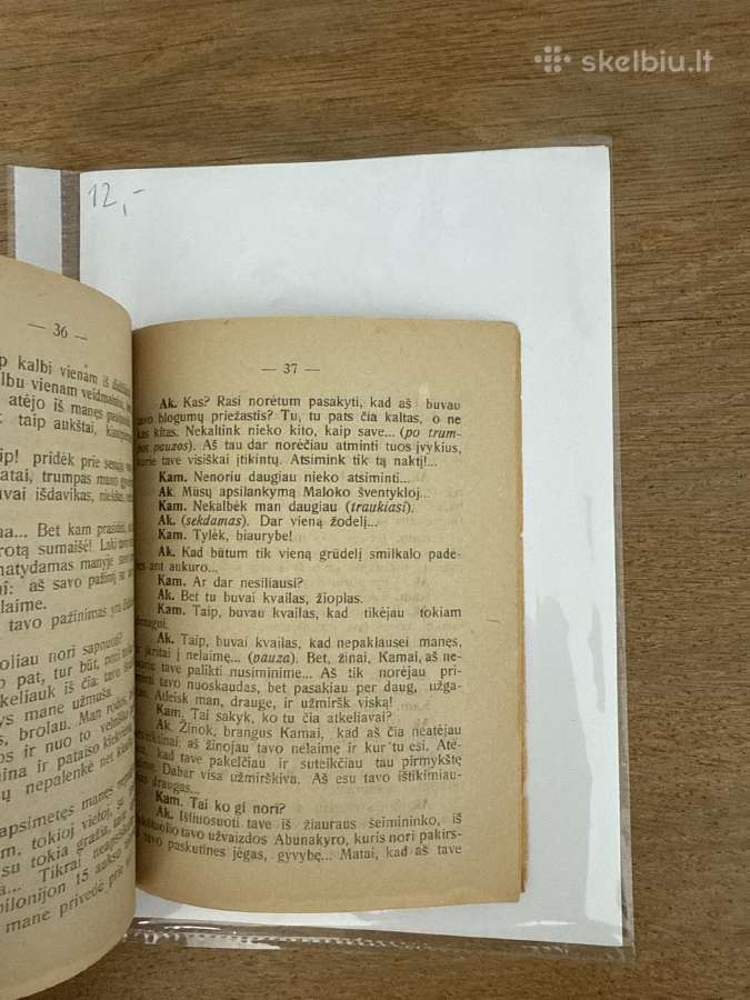 Sūnus vėjavaikis. Šešių veiksmų drama. 1929 m. - nuotraukos Nr. 7