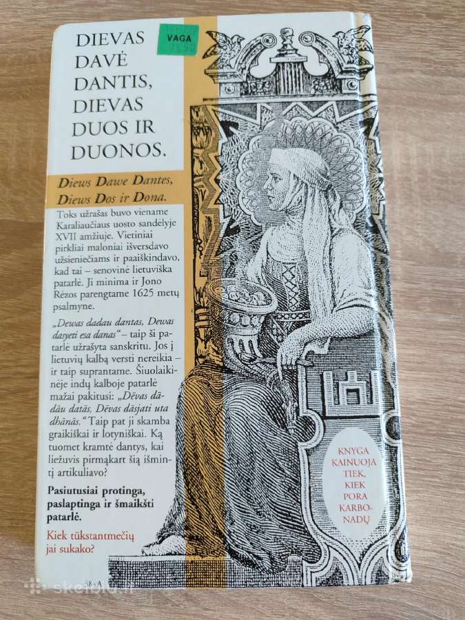 V. Purono knyga Nuo Mamutų Iki Cepelinų - nuotraukos Nr. 2