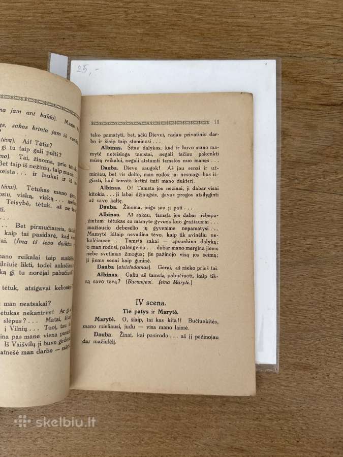 Avinėlis nekaltasis 4 veiksmų komedija. 1921 m. - nuotraukos Nr. 4