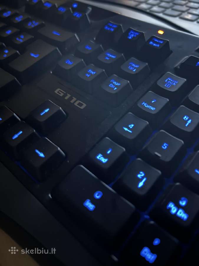 Logitech g110 klaviatūra