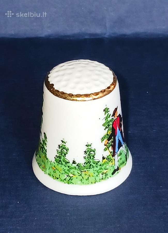 Porcelianas antpirštis Reutter Vokietija 1980 - nuotraukos Nr. 3