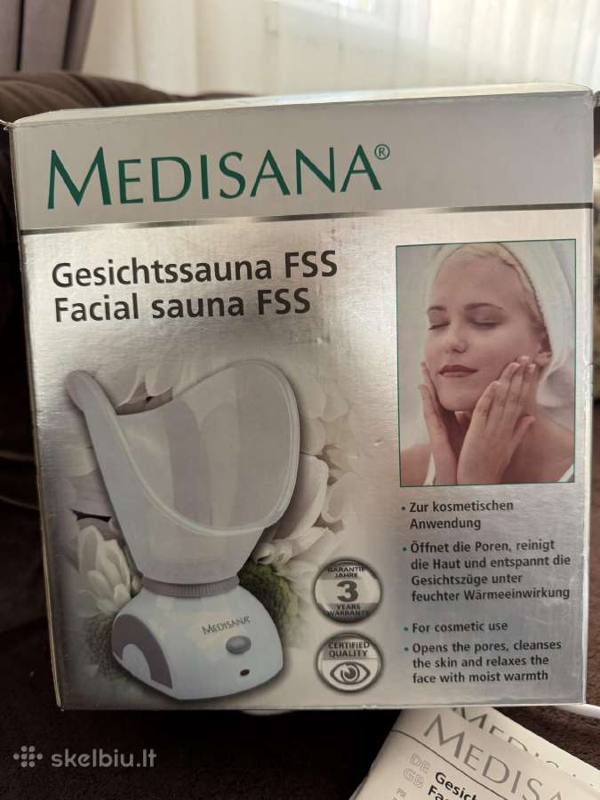 Veido sauna - inhaliatorius Medisana Facial Sauna - nuotraukos Nr. 2