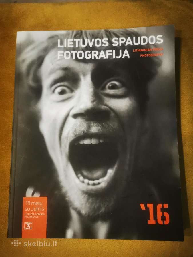 Knyga Lietuvos Spaudos Fotografija '16