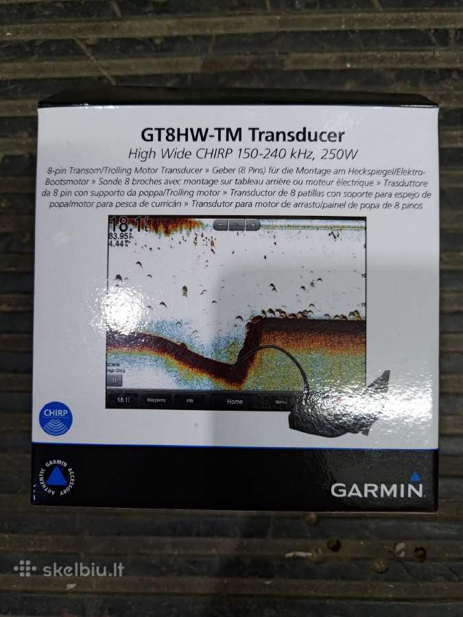 Echolotas Sonaras , Gt34uhd Garmin,gcv 20,