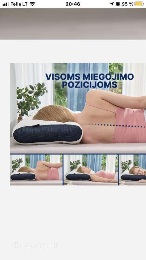 Pagalvė Dormeo - nuotraukos Nr. 6