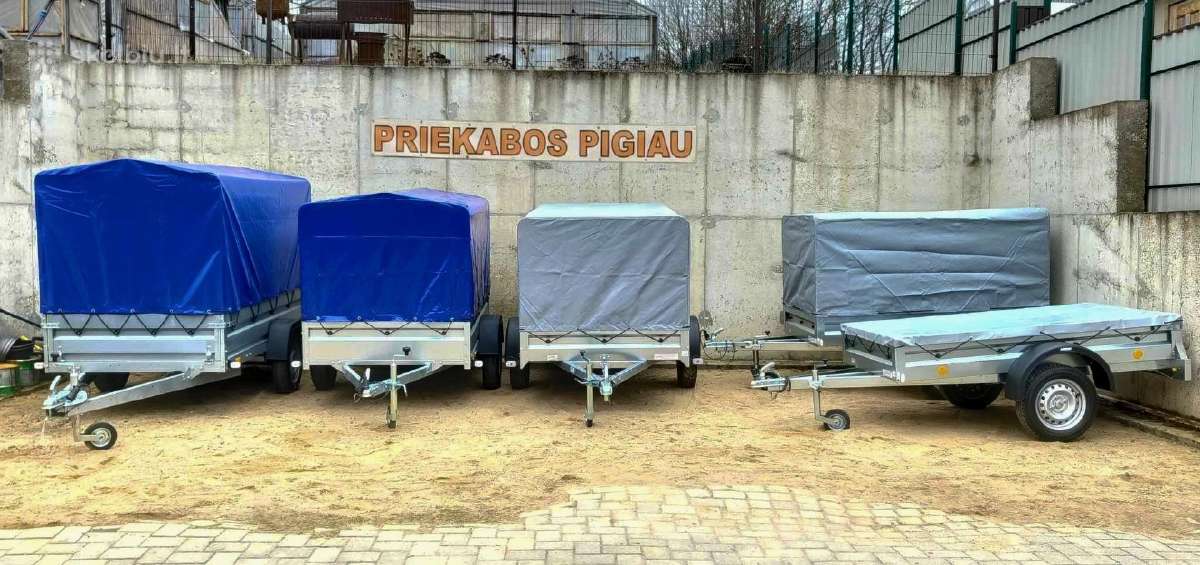 Nauja Stipri 2.6m Linginė priekaba - nuotraukos Nr. 10