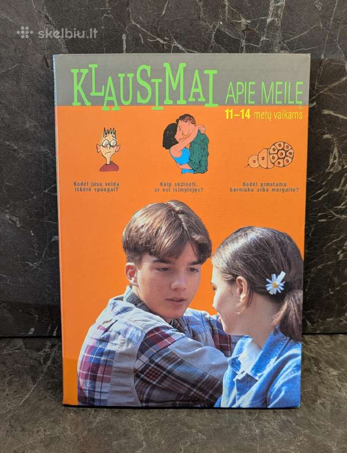 Knyga „Klausimai apie meilę 11–14 metų vaikams“