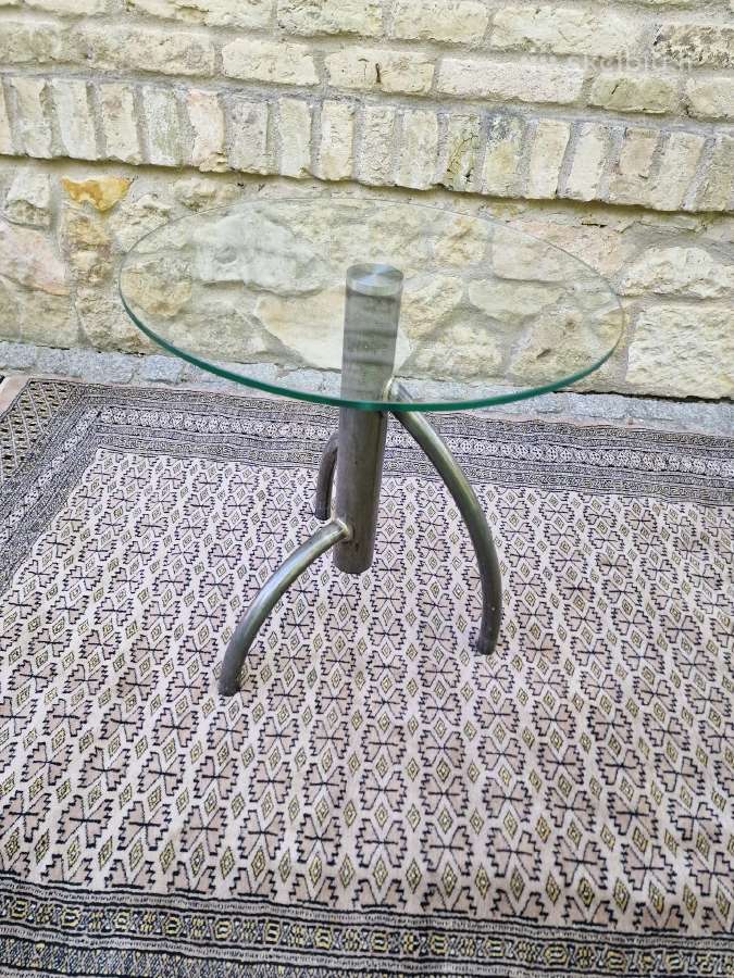 Vintažinis Mid Century Bauhaus st kavos staliukas - nuotraukos Nr. 8