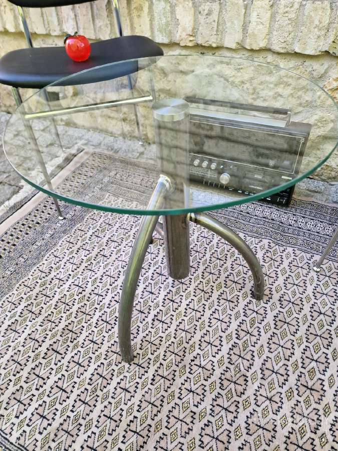 Vintažinis Mid Century Bauhaus st kavos staliukas - nuotraukos Nr. 9