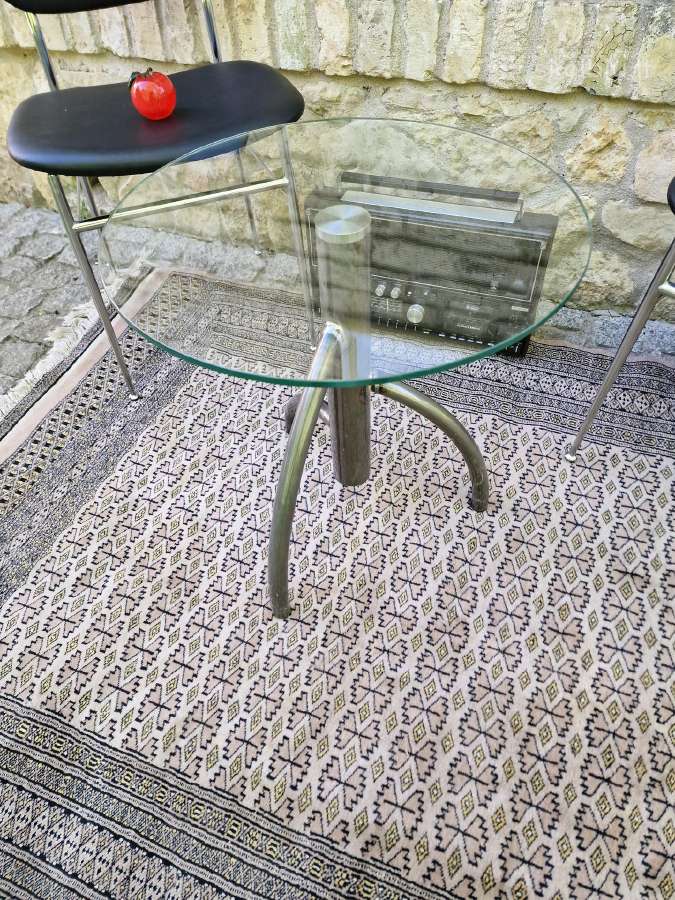 Vintažinis Mid Century Bauhaus st kavos staliukas - nuotraukos Nr. 11