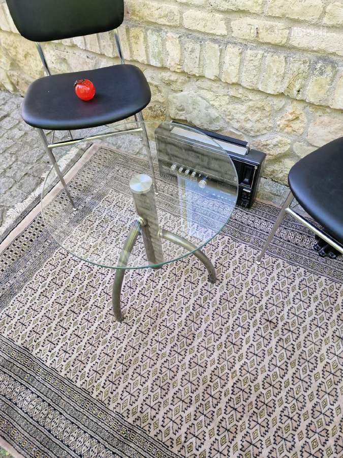 Vintažinis Mid Century Bauhaus st kavos staliukas - nuotraukos Nr. 12