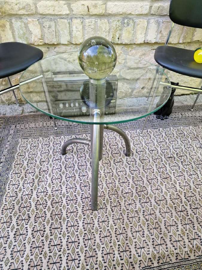 Vintažinis Mid Century Bauhaus st kavos staliukas - nuotraukos Nr. 15