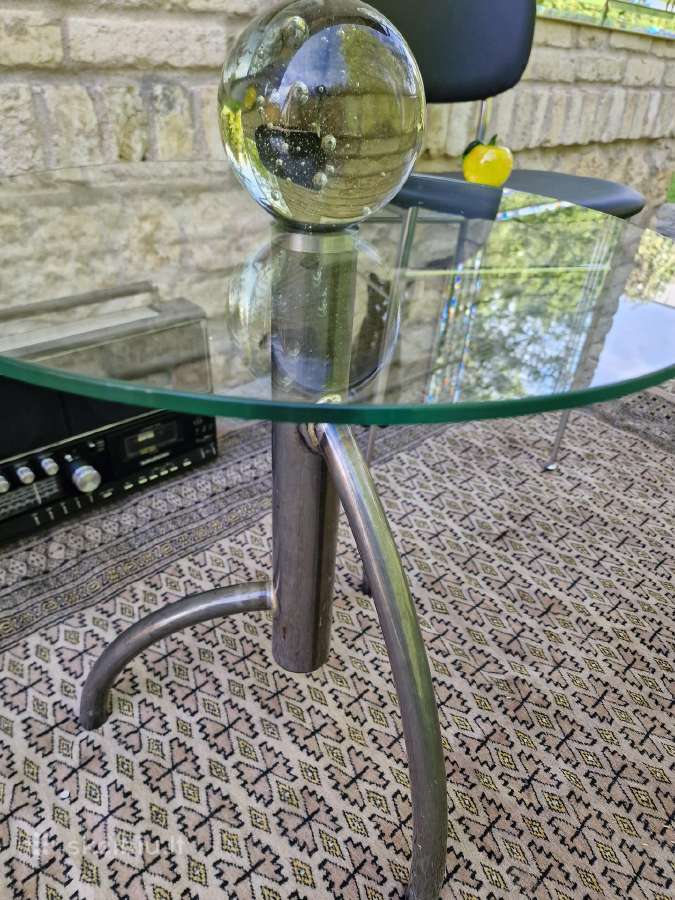 Vintažinis Mid Century Bauhaus st kavos staliukas - nuotraukos Nr. 16