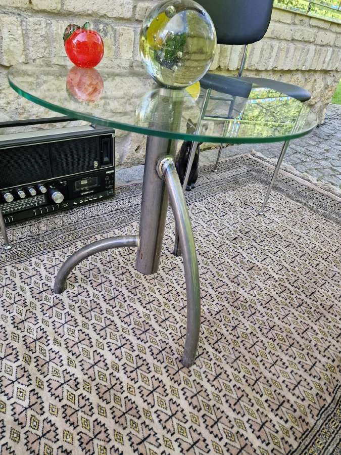 Vintažinis Mid Century Bauhaus st kavos staliukas - nuotraukos Nr. 20