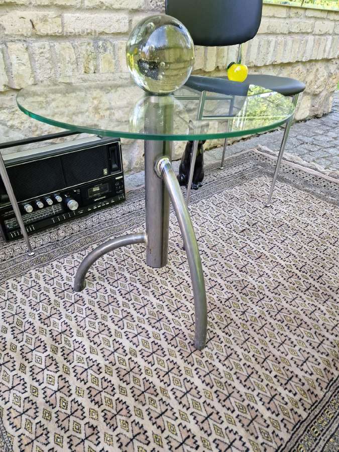 Vintažinis Mid Century Bauhaus st kavos staliukas - nuotraukos Nr. 23