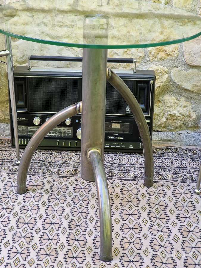 Vintažinis Mid Century Bauhaus st kavos staliukas - nuotraukos Nr. 27