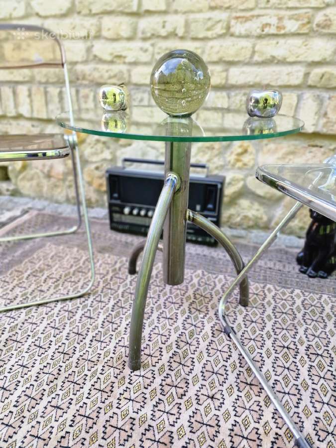 Vintažinis Mid Century Bauhaus st kavos staliukas - nuotraukos Nr. 29