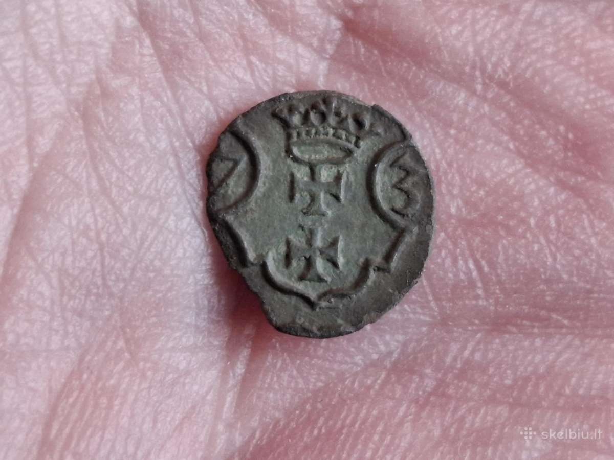 Gdansko denaras 1573